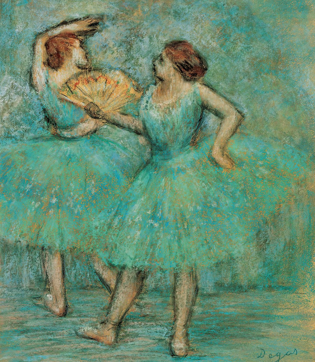 Edgar Degas: Two Dancers, ca. 1905