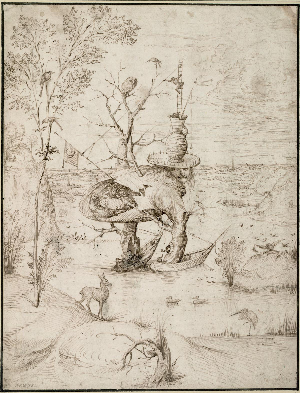 Hieronymus Bosch: Tree man, ca. 1505 
