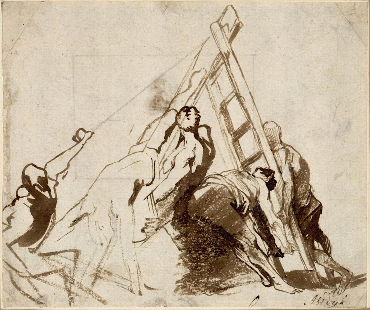 Anton van Dyck: The crucifixion of Peter, ca. 1620
