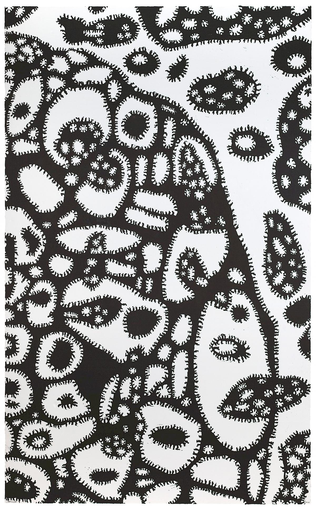 Gunter Damisch: Seitliches Weltwegnetz (Nr. 0759), 2010