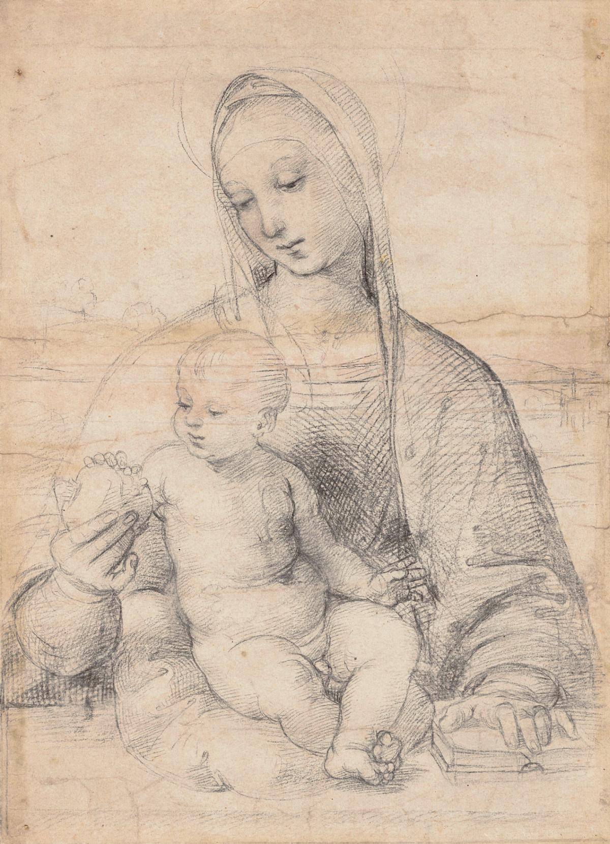 Raphael | Madonna with Pommegranate, ca. 1504 | © The Albertina Museum, Vienna