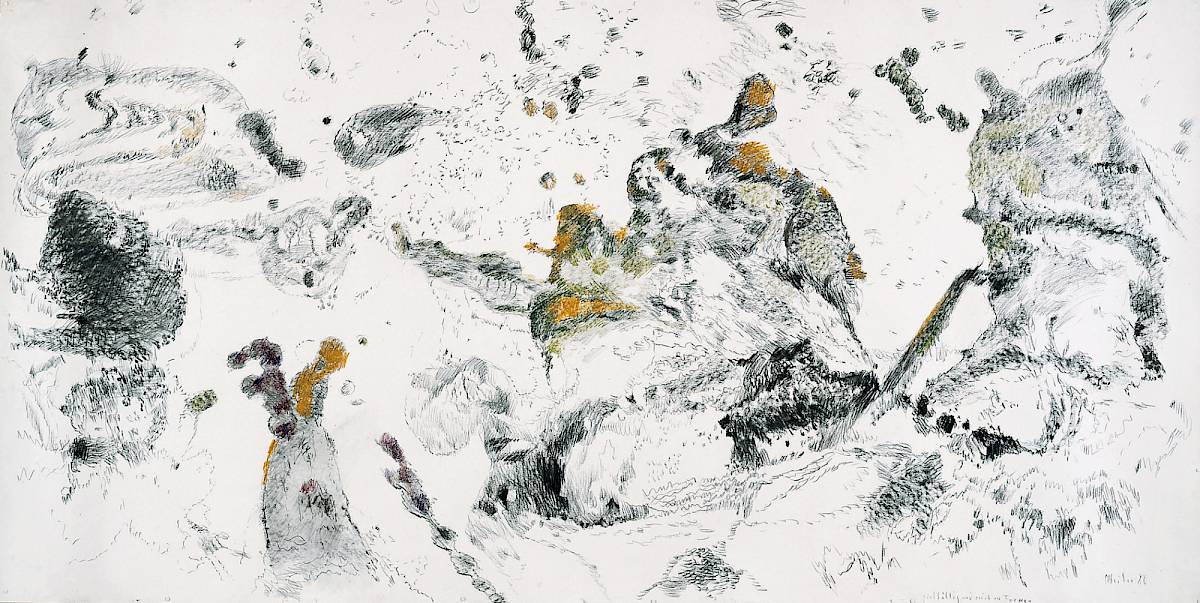 Max Weiler | Vielfältig und reich an Formen, 1980 | The Albertina Museum, Vienna