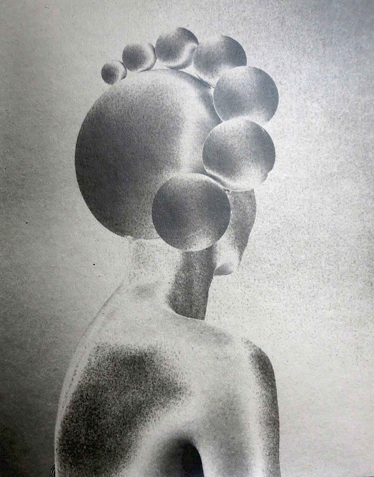 TINA LECHNER | Untitled, 2014 | Silbergelatinepapier, Solarisation 60x50cm | Erworben aus den Mitteln der Galerieförderung des BMUKK | Albertina, Wien