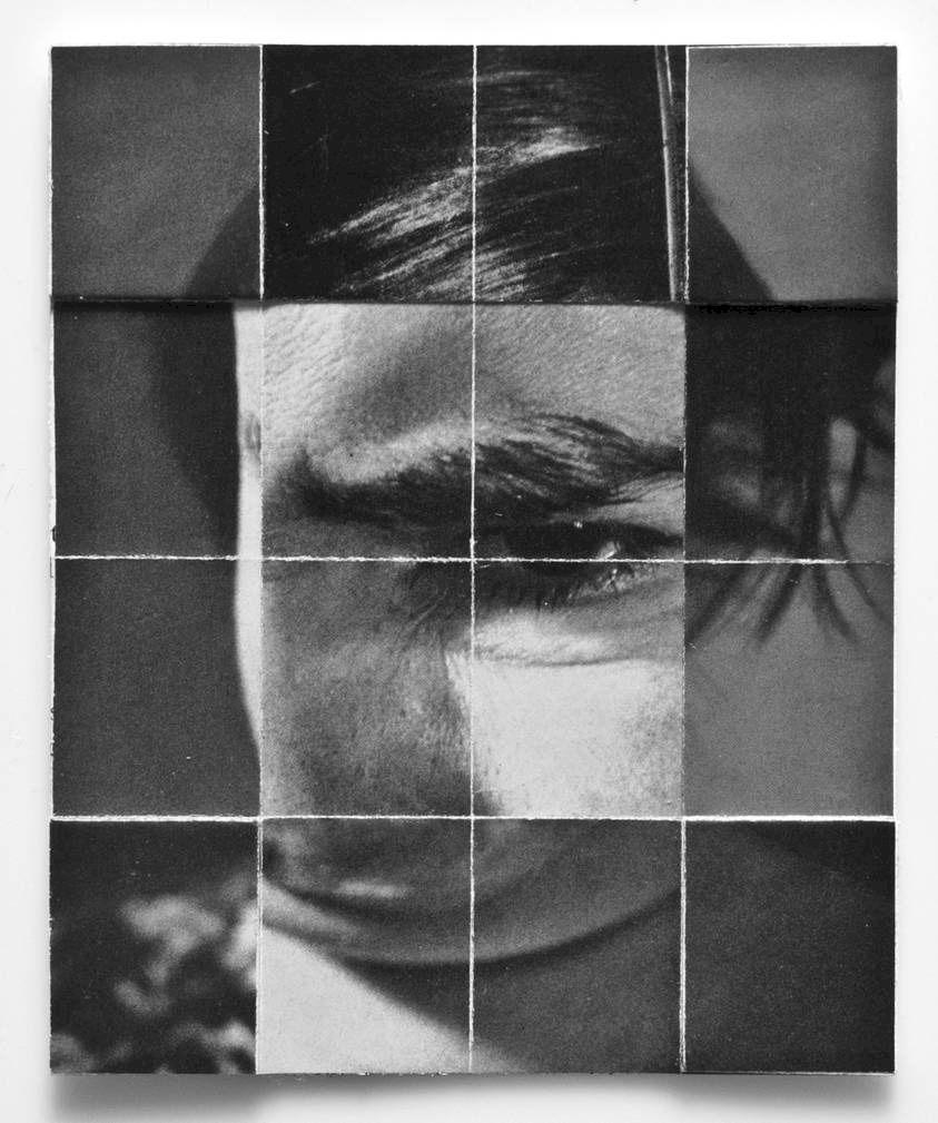 BERNHARD HOSA | Up to sample 14 2012 | Buchseite, gefaltet auf Karton 13 x 10,7 cm |  Erworben aus den Mitteln der Galerieförderung des BMUKK | Albertina, Wien