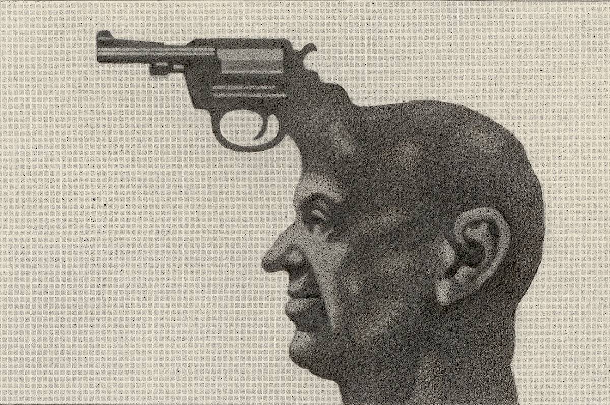 Florentina Pakosta: Revolver Head, 1979