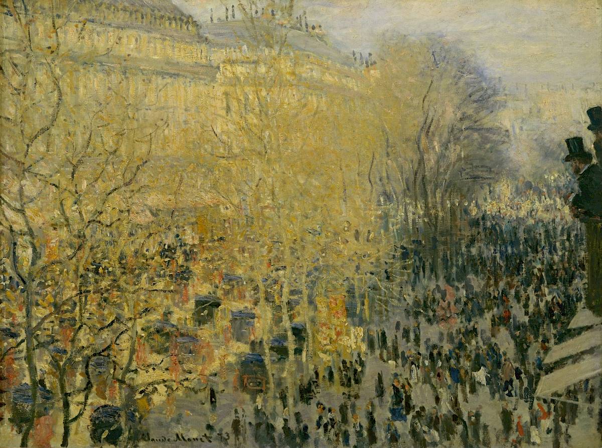 Claude Monet: Der Boulevard des Capucines, 1873