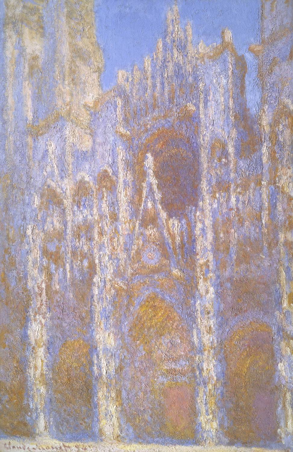 Claude Monet: Die Kathedrale von Rouen im Sonnenlicht, 1894