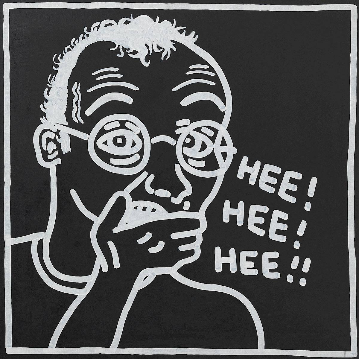 Keith Haring: Ohne Titel (Selbstportrait), 1985