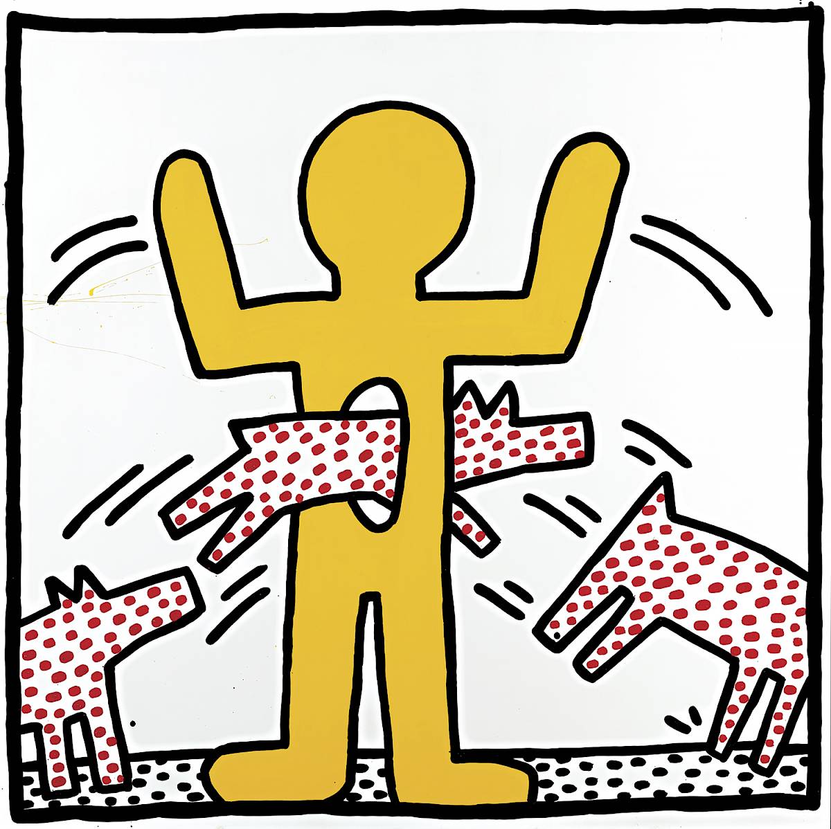 Keith Haring: Ohne Titel, 1982