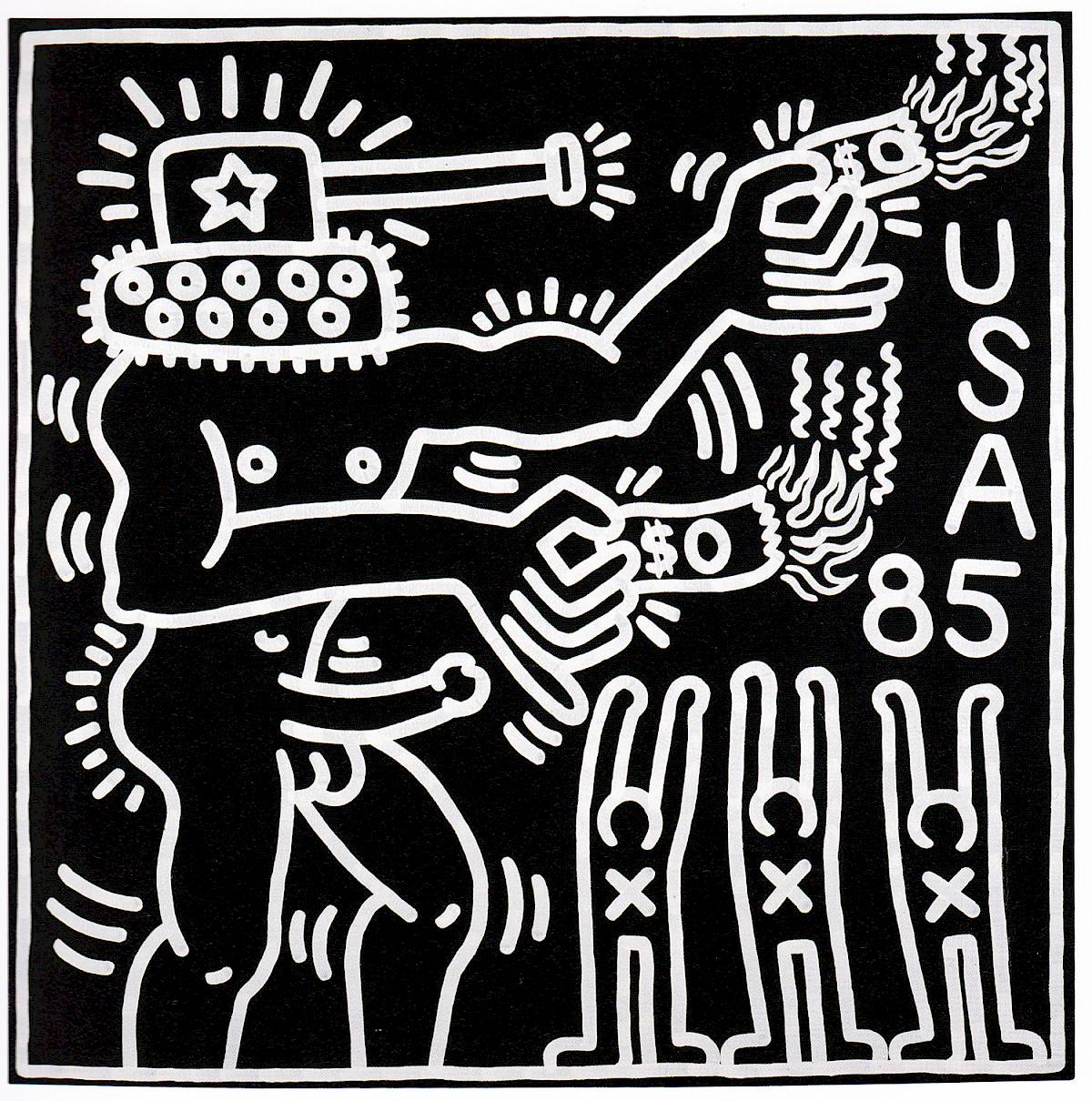 Keith Haring: Ohne Titel, 1985