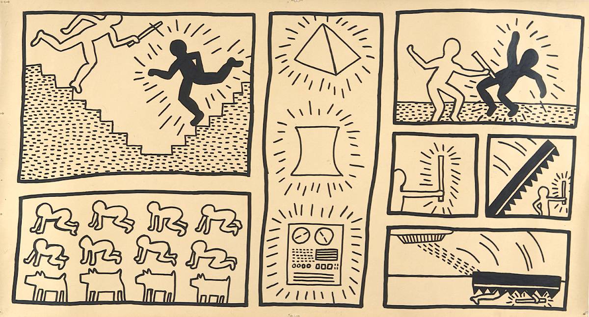 Keith Haring: Ohne Titel, 1980