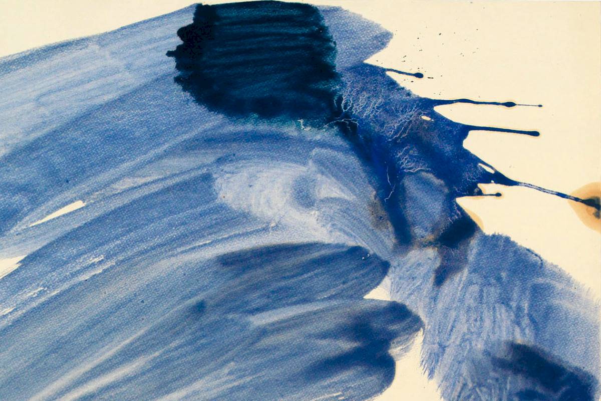 Max Weiler | Als alle Dinge ... blau, 1961 | Albertina, Wien © Robert Najar