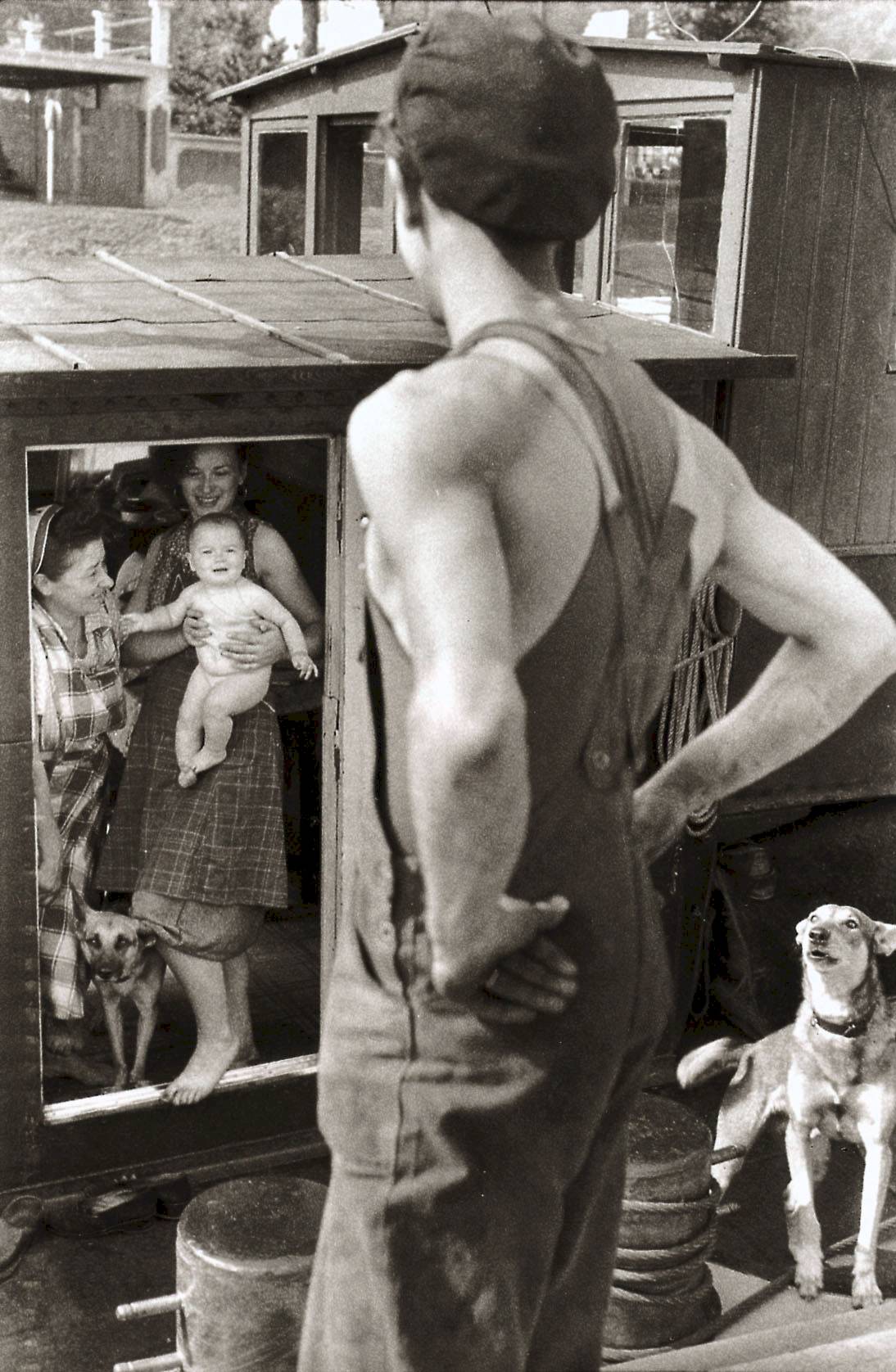Henri Cartier-Bresson: Die Schleusen von Bougival, 1955