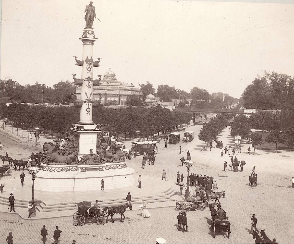 Carl von Zamboni: Wien, Praterstern, 1891