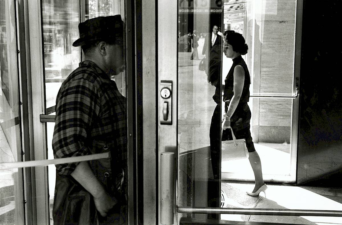 Lee Friedlander: New York City, 1963, späterer Abzug