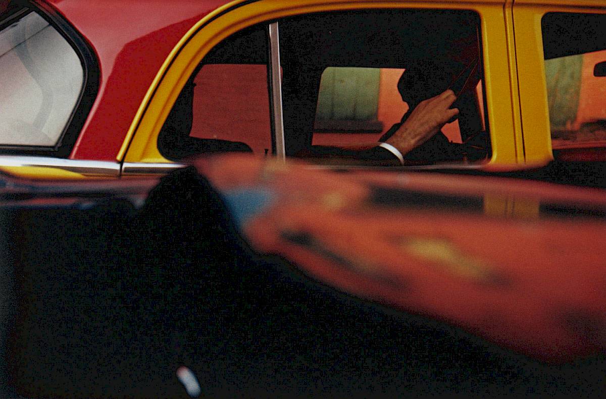 Saul Leiter: Taxi, 1957, Abzug 2006