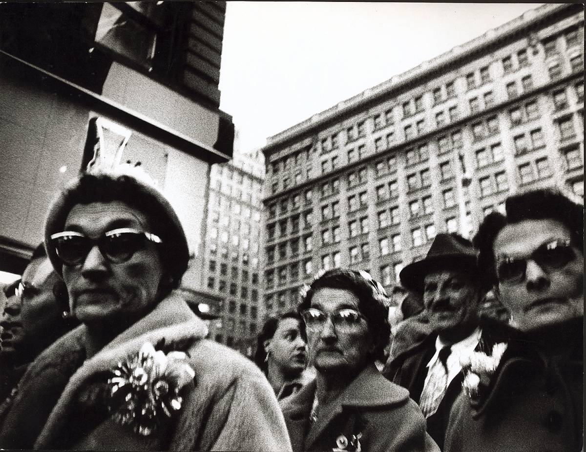 William Klein: Weihnachtseinkauf bei Gimbels, New York, 1954