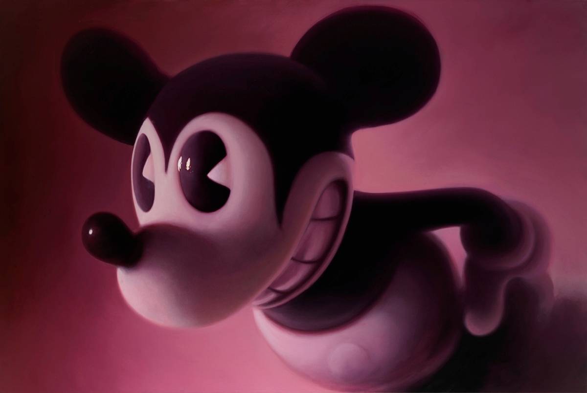 Gottfried Helnwein: Pink Mouse 2, 2016