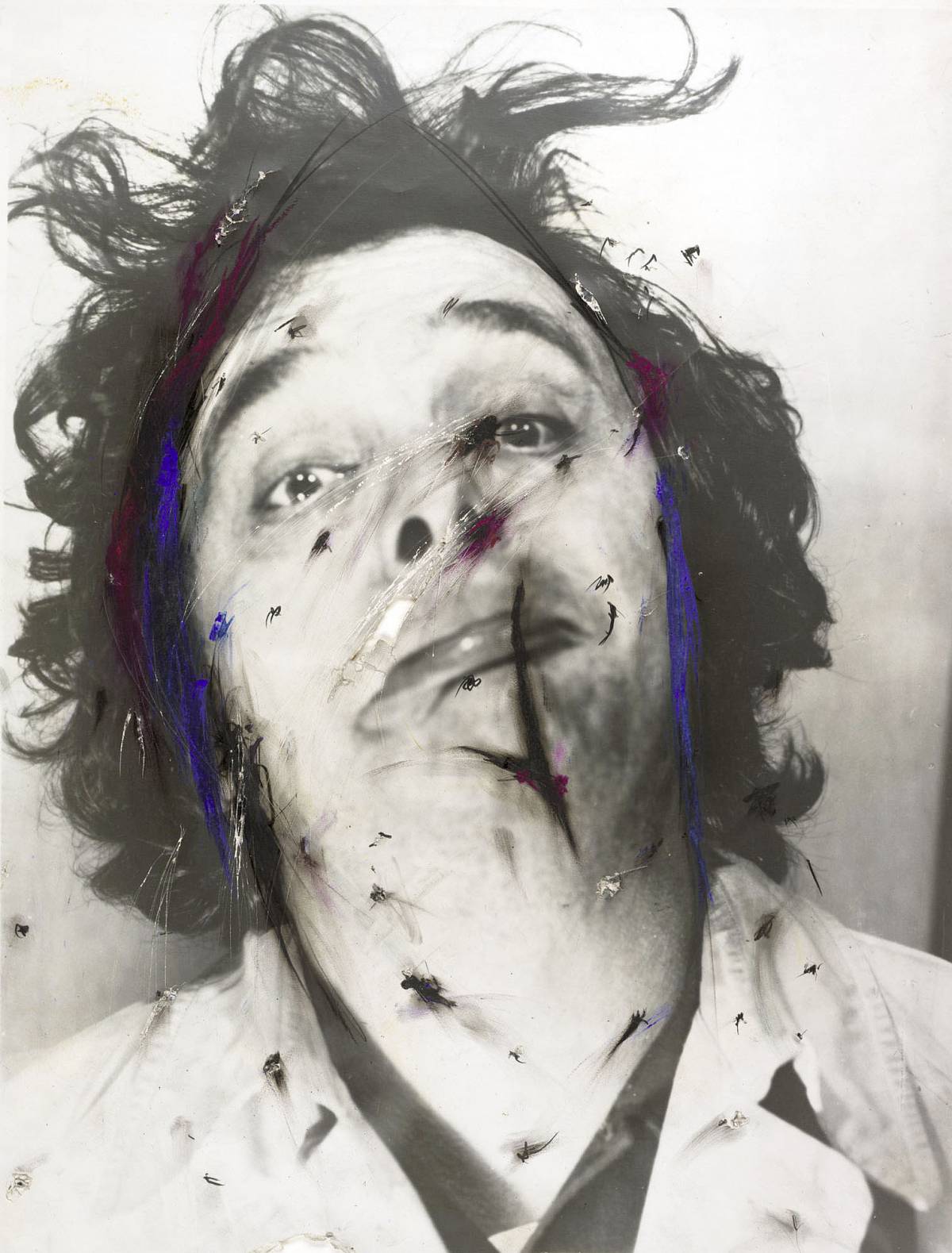 Arnulf Rainer: Face Farces: Untitled, 1969/70