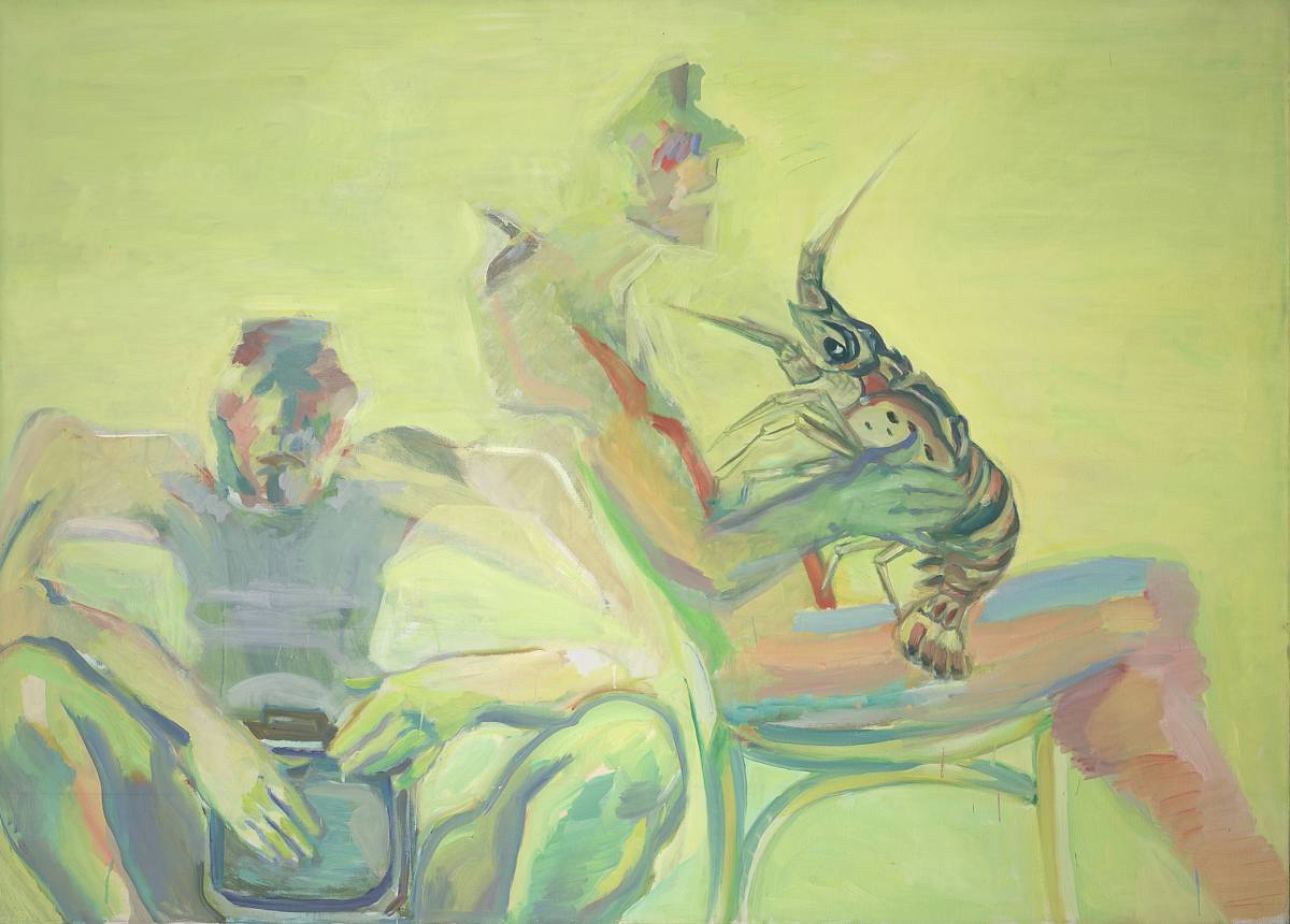 Maria Lassnig: Krebsangst, 1979