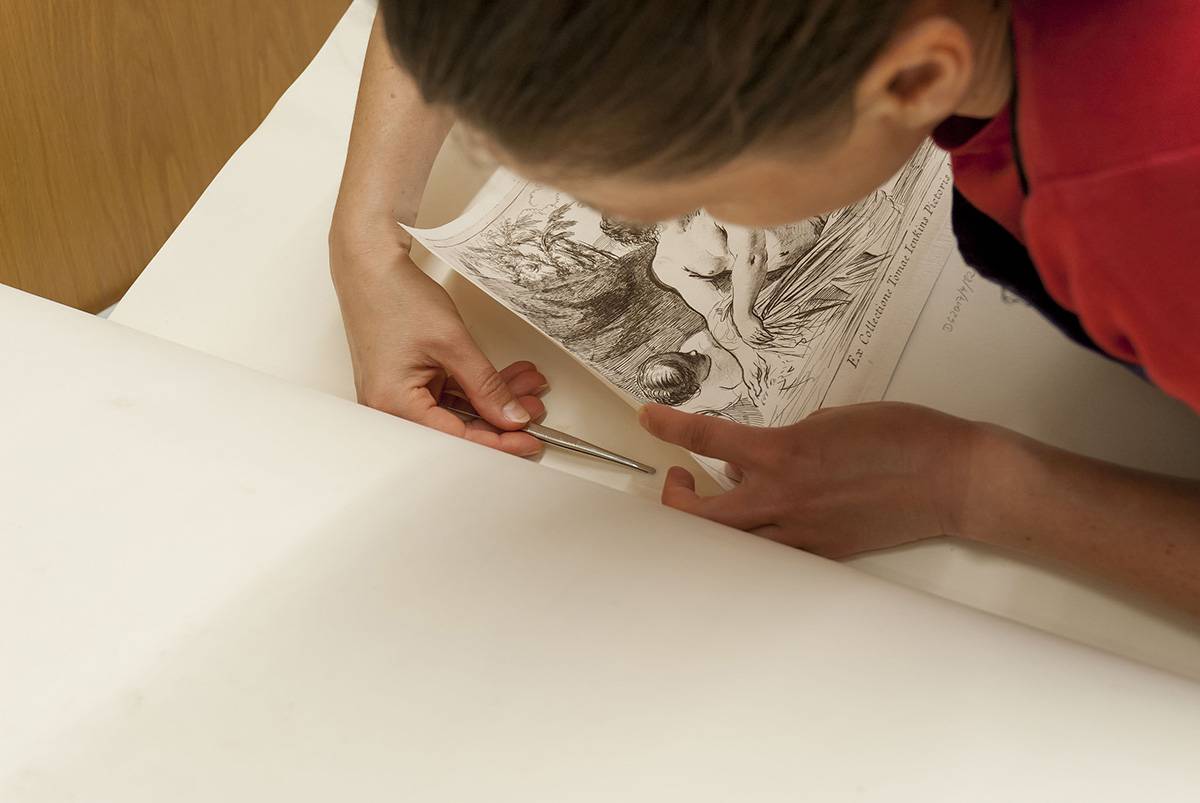 Conservation | Photo © The Albertina Museum, Vienna