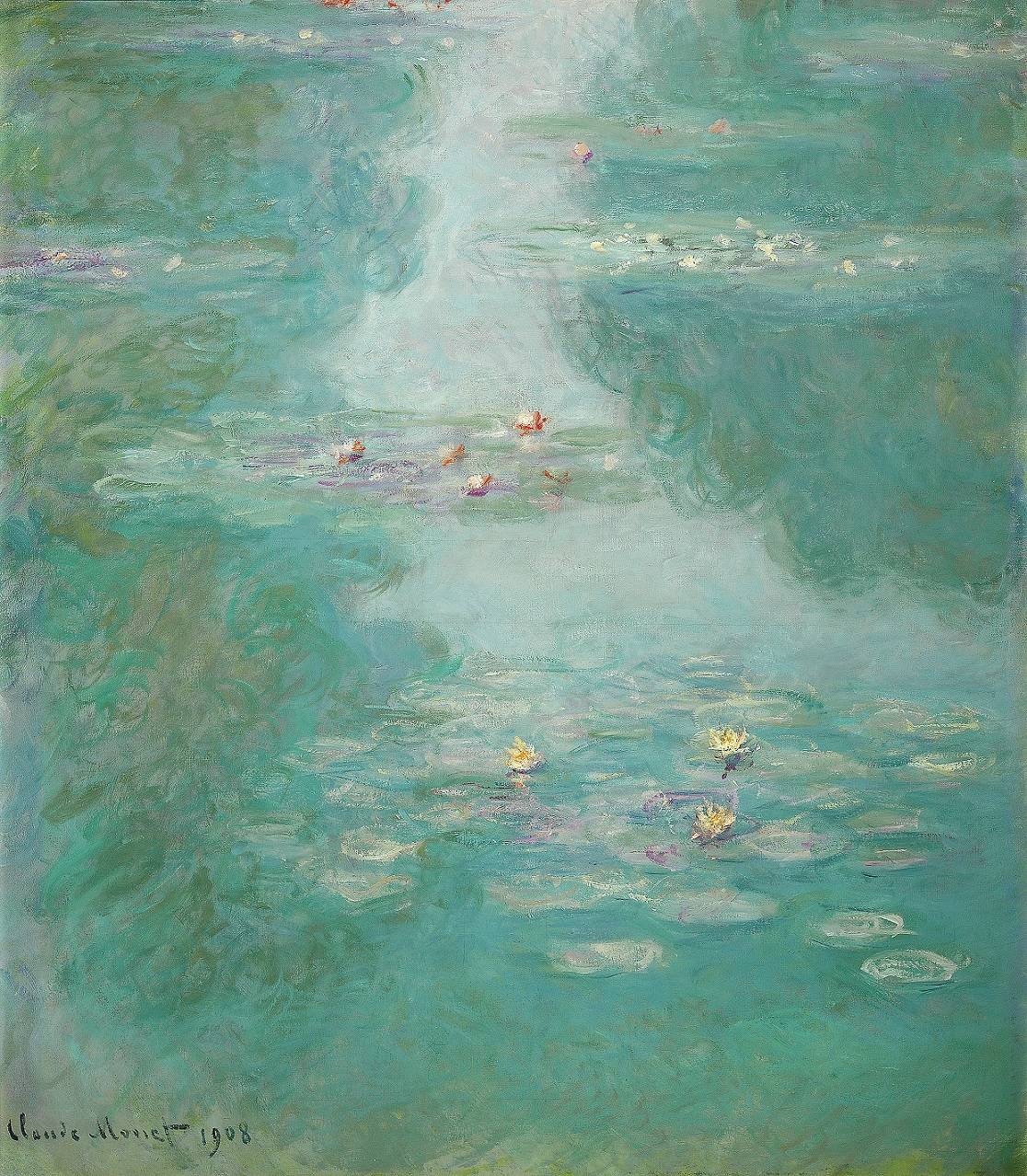 Claude Monet: Seerosen, 1908
