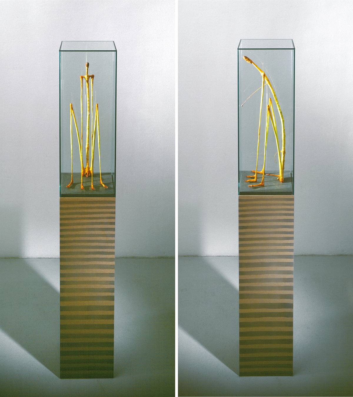 Walter Schmögner: Ich hockend, nachdenkend, 1999