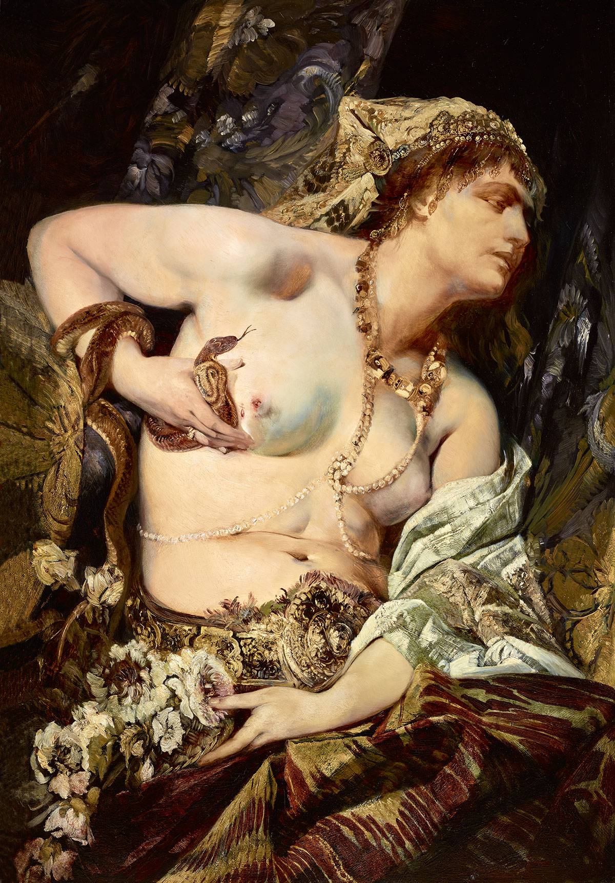 Hans Makart: The Death of Cleopatra, 1875