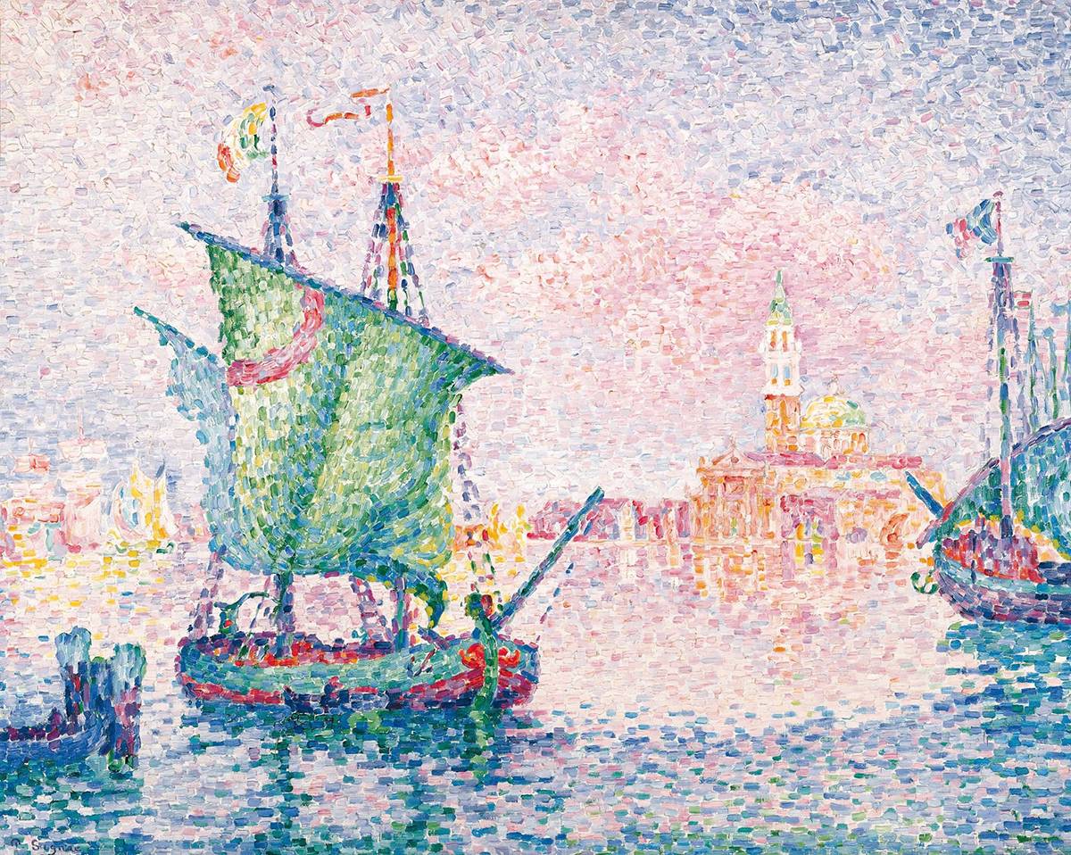 Paul Signac: Venice, the Pink Cloud, 1909