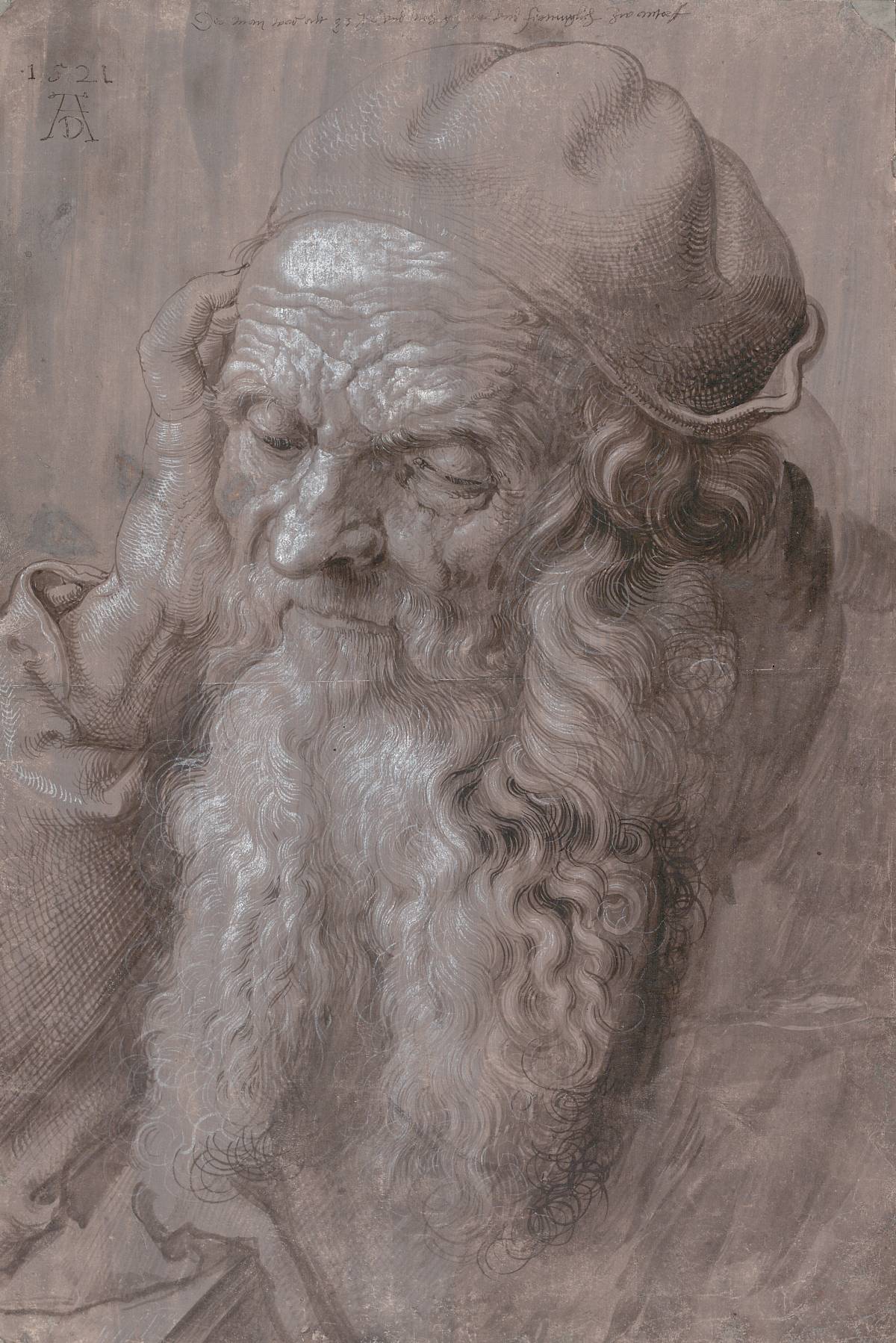 Albrecht Dürer: Bildnis eines 93-jährigen Mannes, 1521