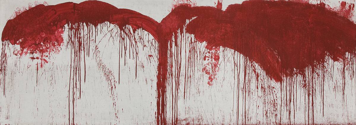 Hermann Nitsch: Poured Painting, 1983