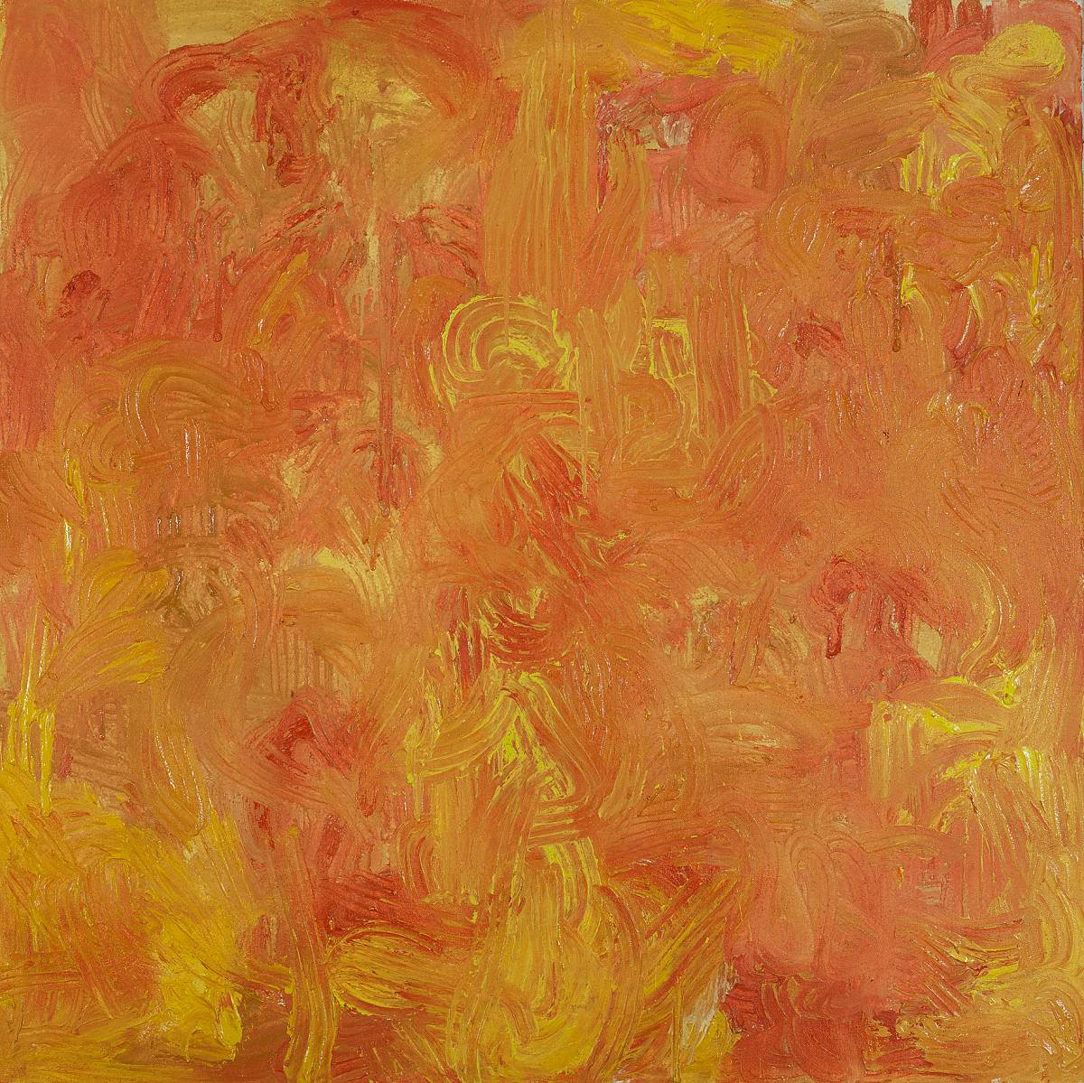 Hermann Nitsch: Poured Painting, 2013