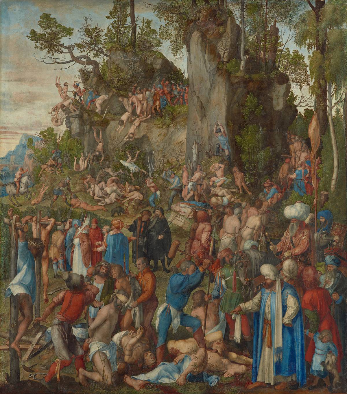 Albrecht Dürer: Die Marter der zehntausend Christen, 1508