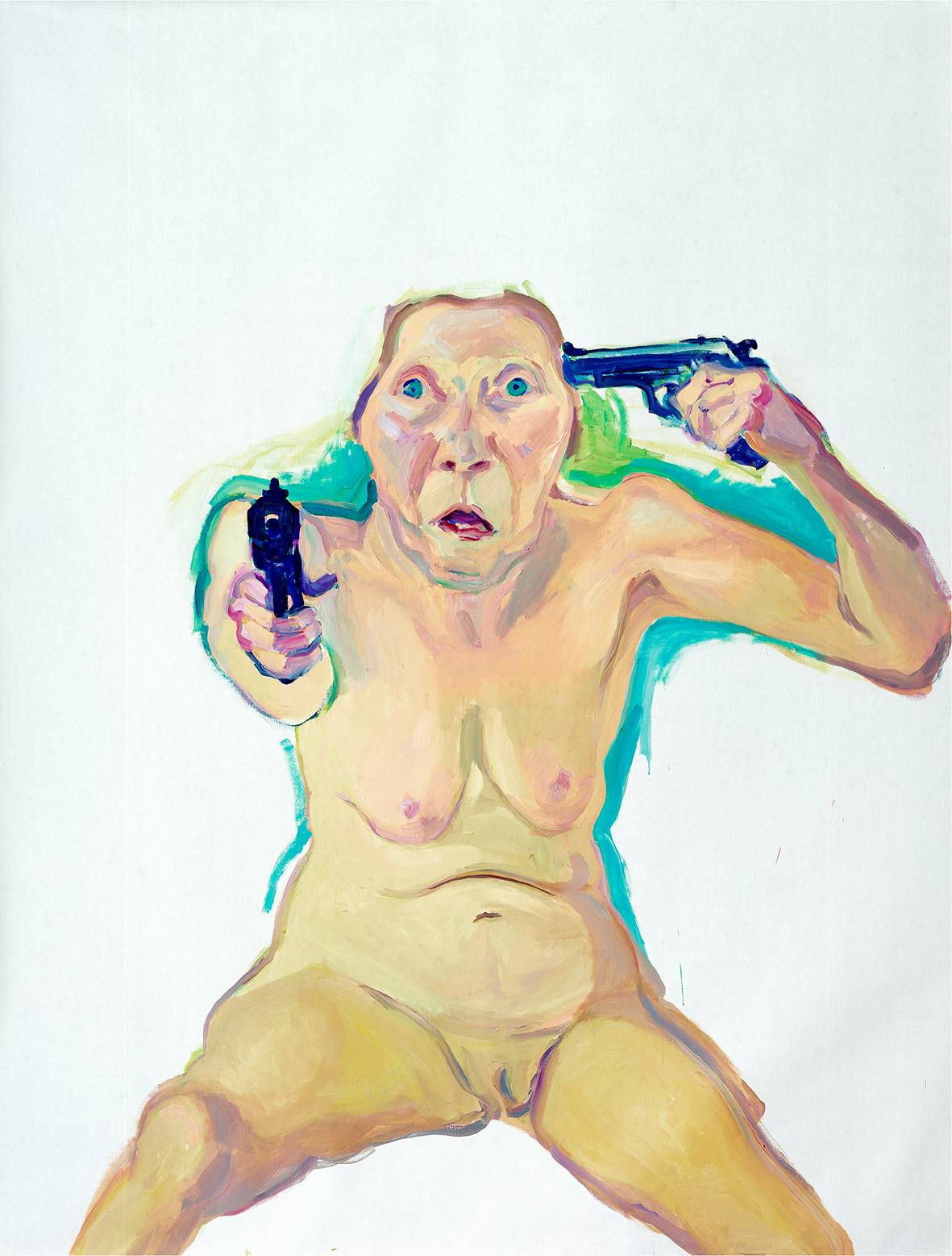 Maria Lassnig: Du oder Ich, 2005